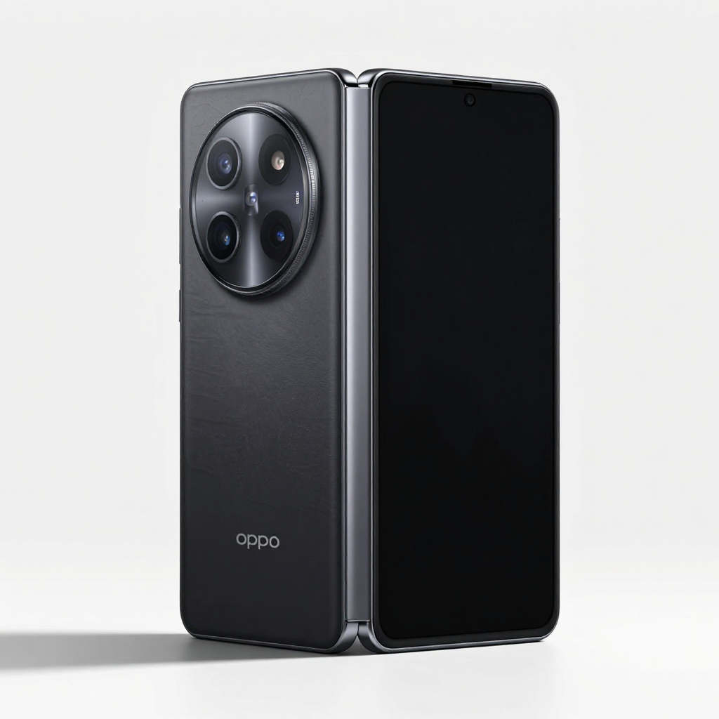 OPPO Find N3折叠屏展开状态展示哈苏影像系统