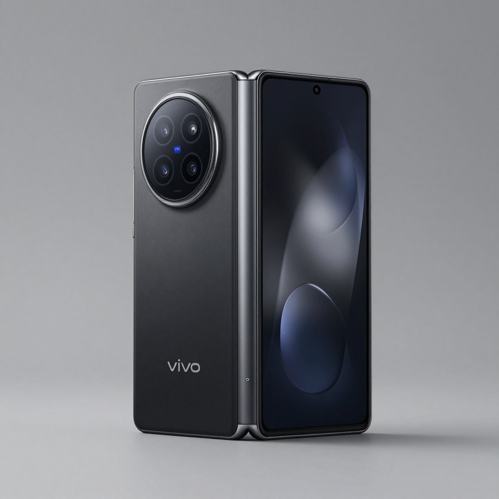 vivo Y300 Pro 外观展示,突出轻薄机身和屏幕设计