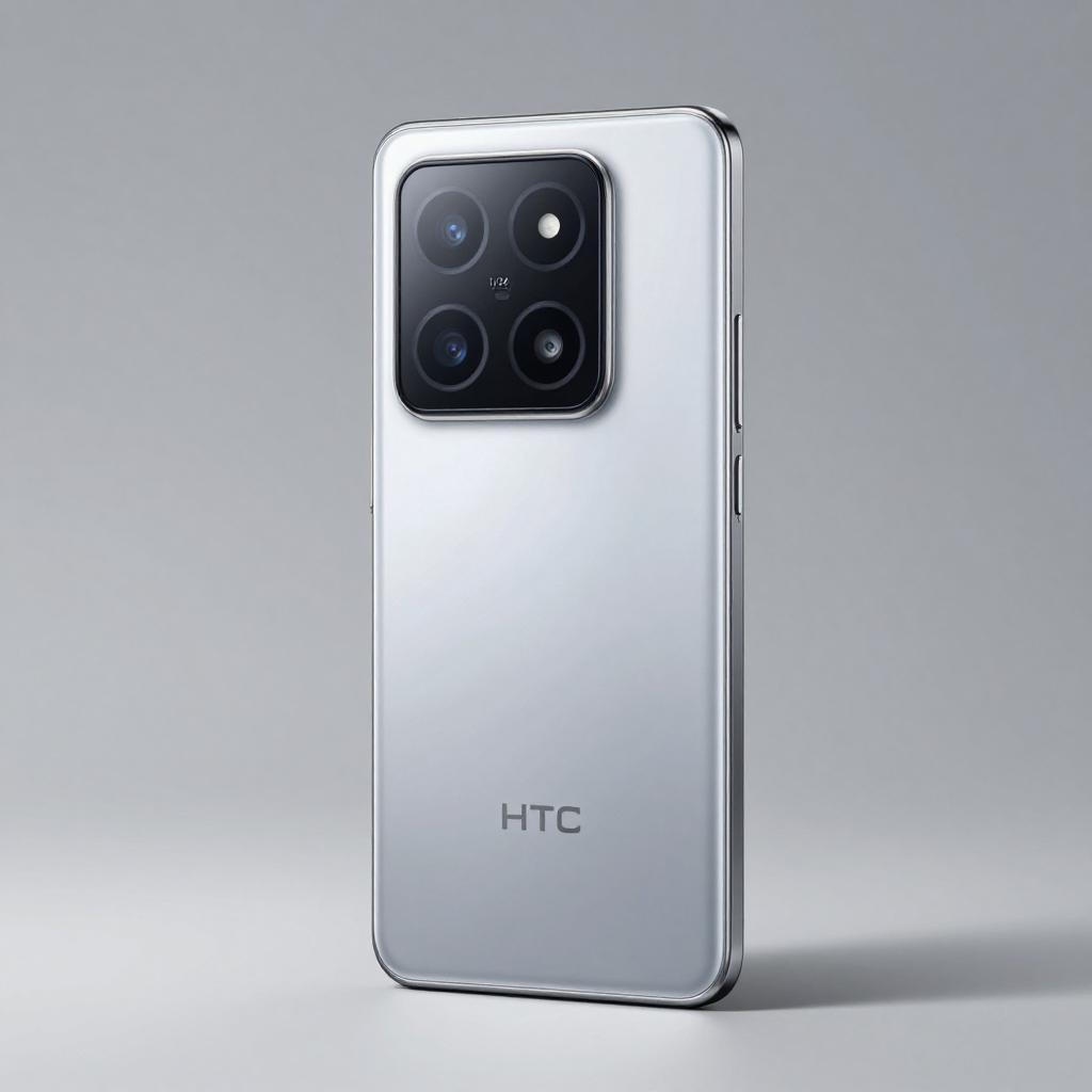 HTC 2026中端新机系列设计语言展示，简约现代风格