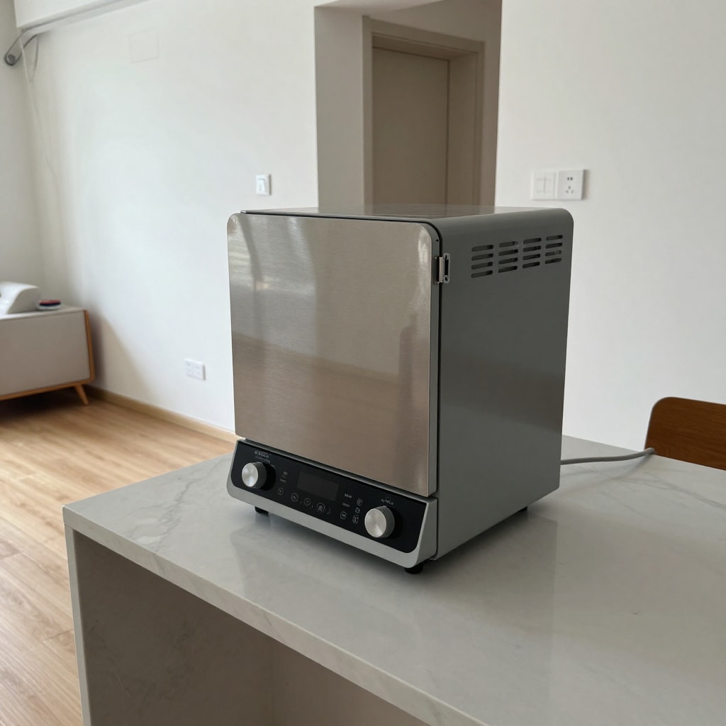 现代大户型别墅开放式厨房电陶炉安装效果