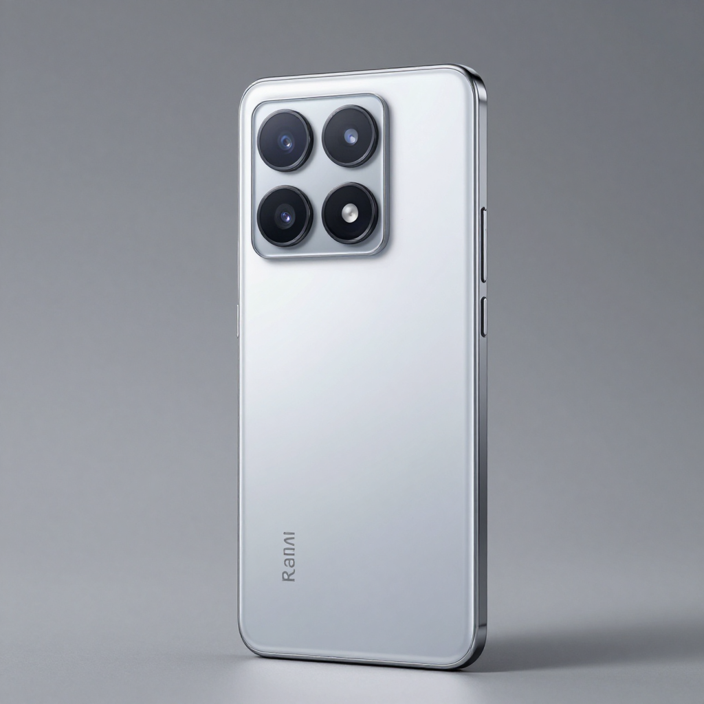 Redmi Note 13 Pro 外观展示，突出2亿像素镜头细节