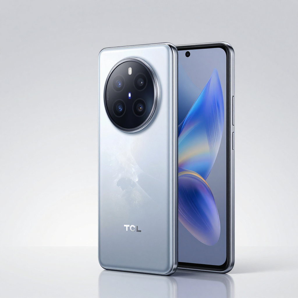 TCL Fold X2 折叠屏手机展开与折叠状态对比图