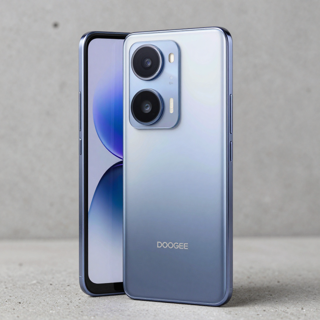 DOOGEE V34 Ultra手机在户外场景下展示,突出三防和续航