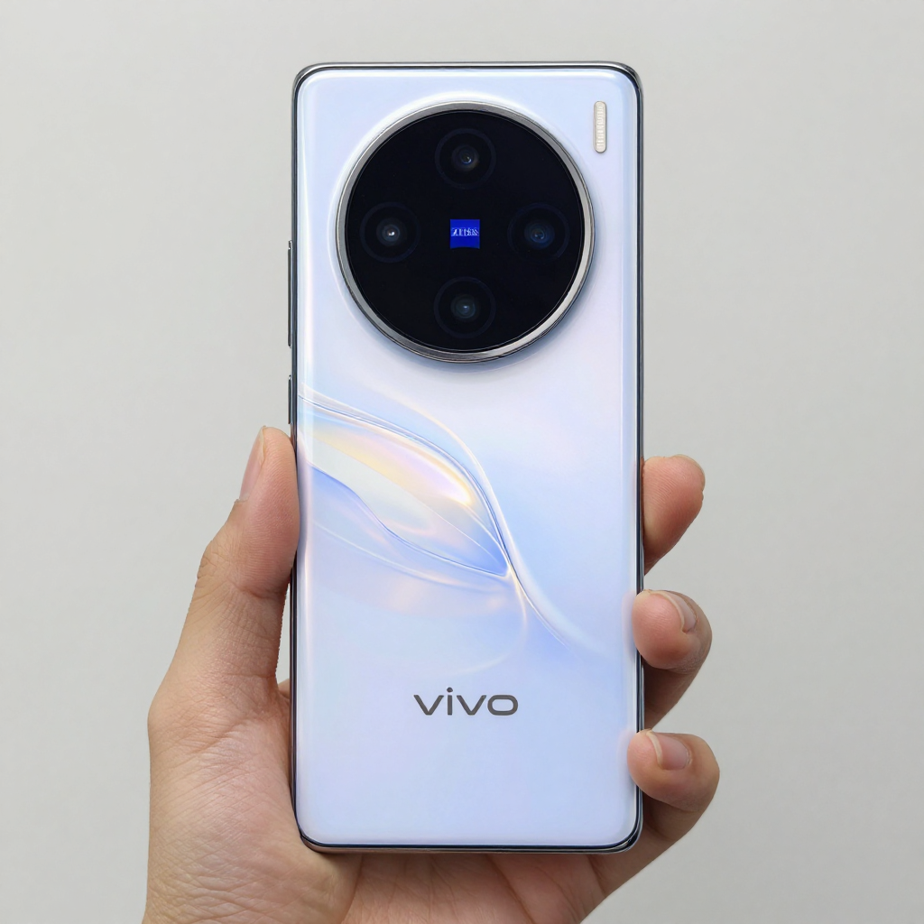 vivo X100 Ultra 长焦镜头拍摄细节展示，突出人像与风景的清晰度