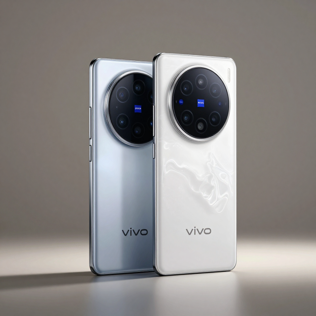 vivo手机不同系列使用场景拼图，包括自拍、游戏、长焦摄影