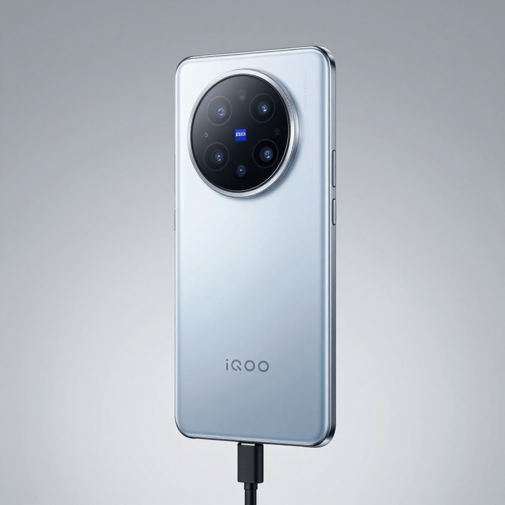 iQOO手机内部散热结构与电池组件拆解图