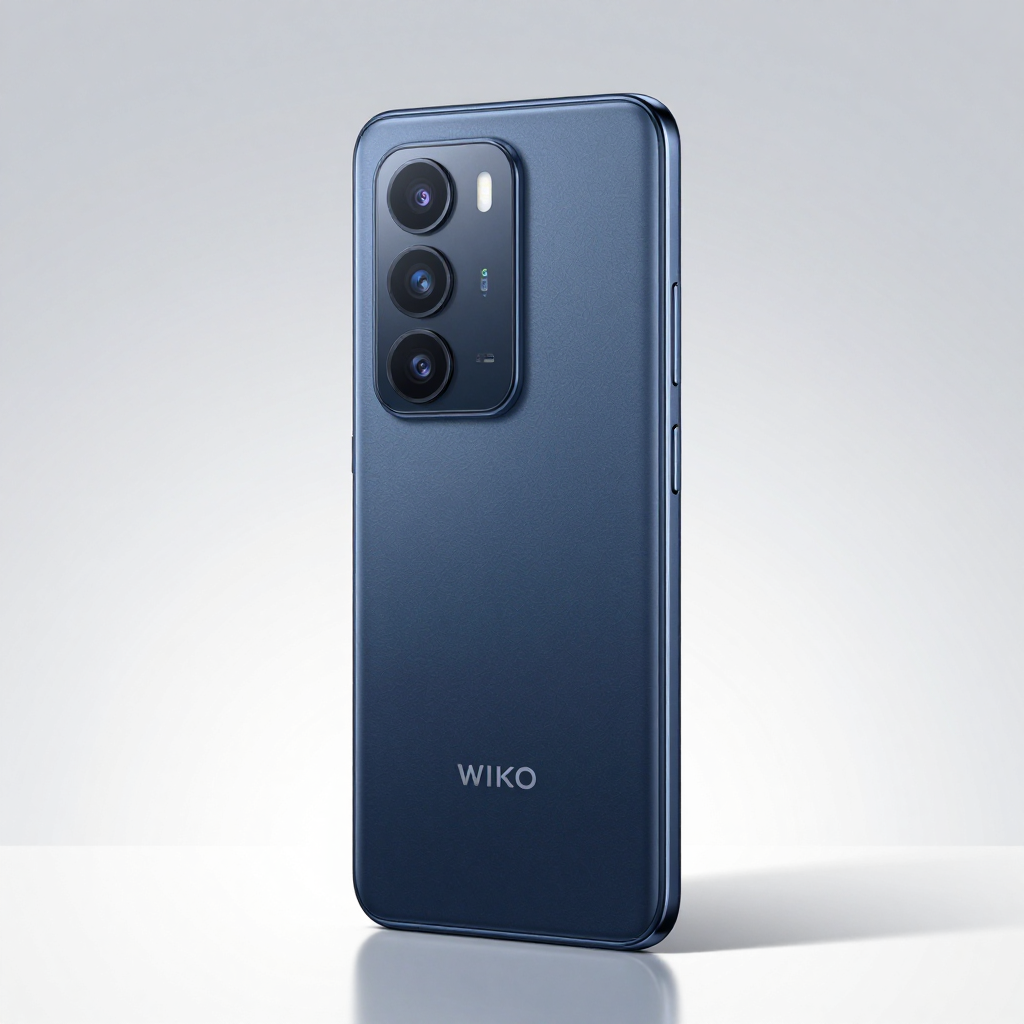 WIKO多款手机排列展示，突出中端机阵容