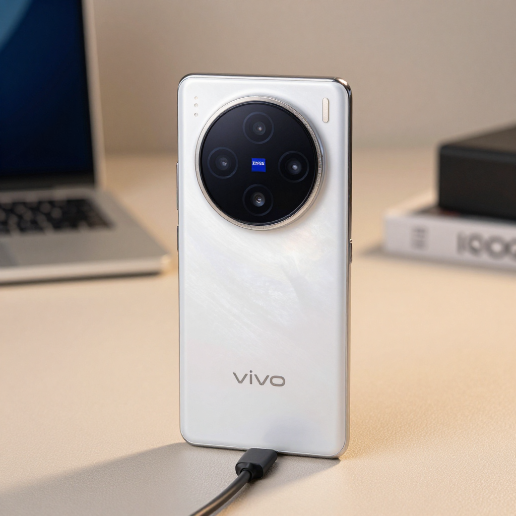 vivo S系列手机展示其轻薄机身和时尚配色设计