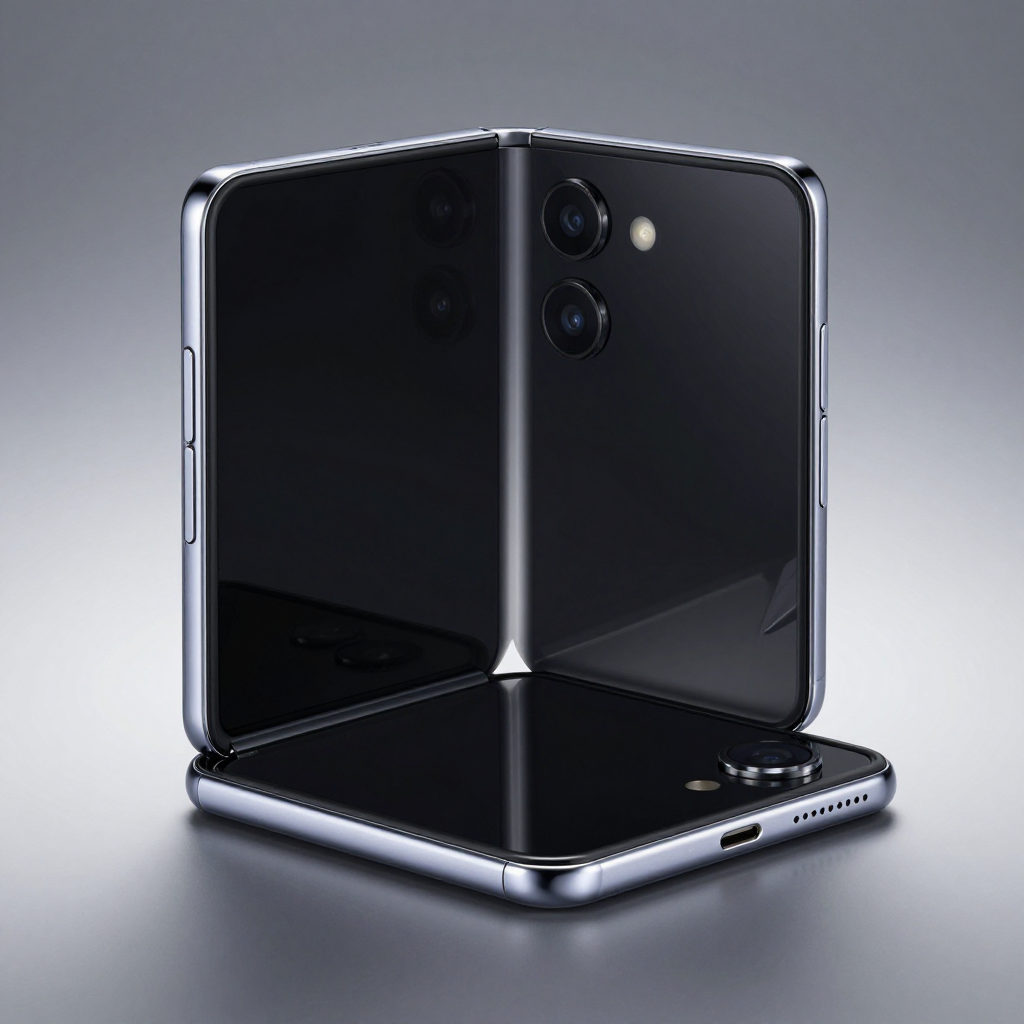 Moto Razr 40 Ultra 折叠状态展示其时尚外观