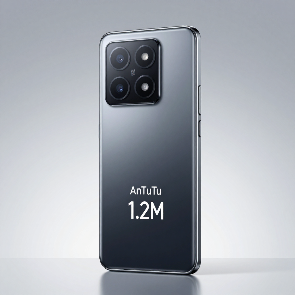 Redmi Note 12 Turbo 外观展示与性能跑分截图
