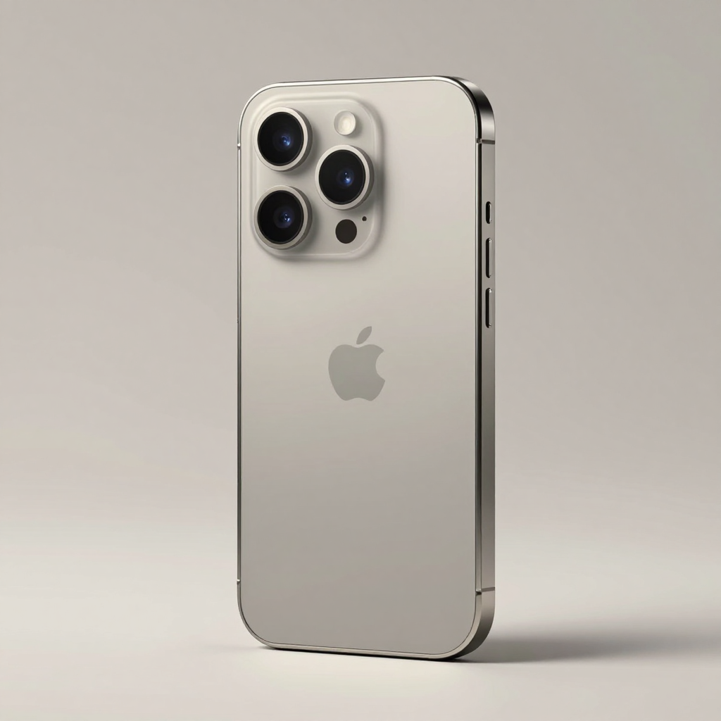 iPhone 15 Pro与iPhone 15对比图，展示钛金属边框与灵动岛设计