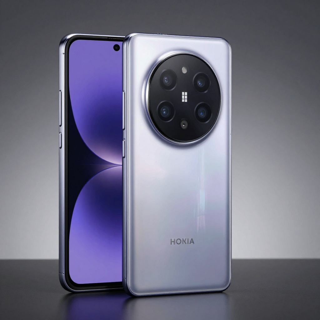 诺基亚X30 5000手机展开与折叠状态对比图