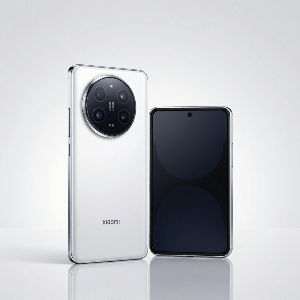Xiaomi 14 与 Redmi K70 并排展示屏幕与设计