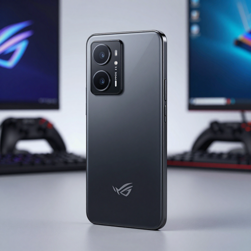 ROG Phone 7 背部RGB灯效与散热风扇细节展示