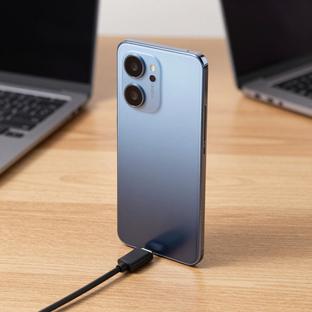 Moto Edge 40 Neo 轻薄机身侧面特写，展示曲面屏与按键布局