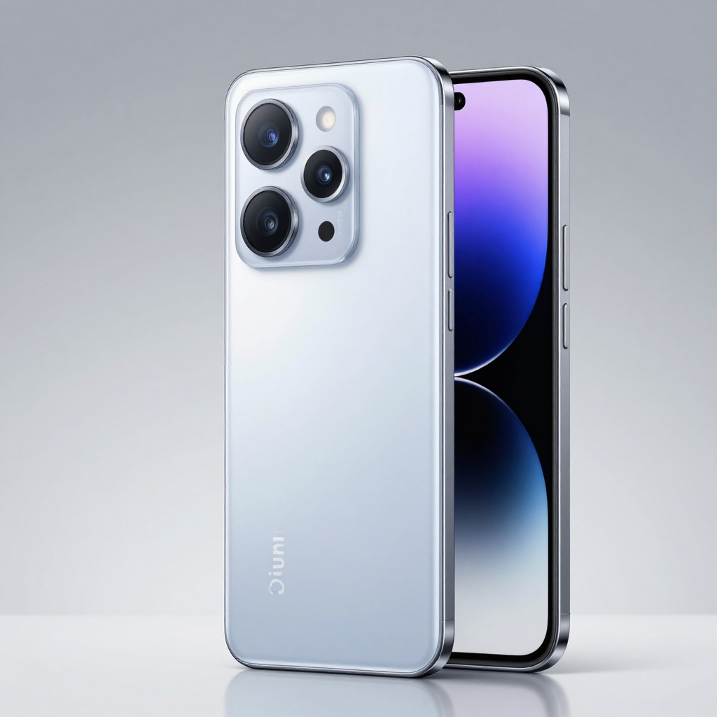 Redmi Note 13 Pro与iQOO Z8外观对比展示，突出轻薄机身与快充接口细节