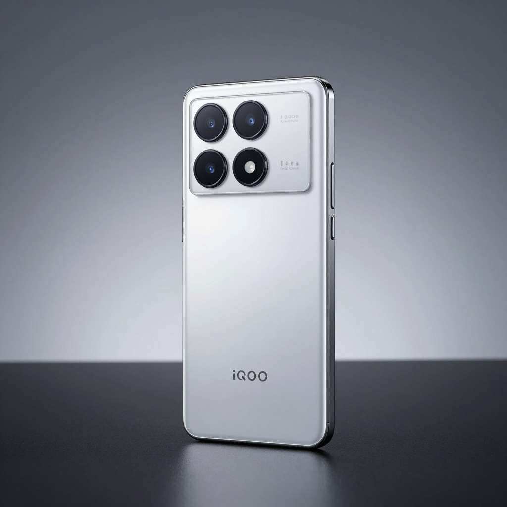 Redmi K70 Pro与iQOO Neo9S Pro同框展示，突出屏幕与机身设计