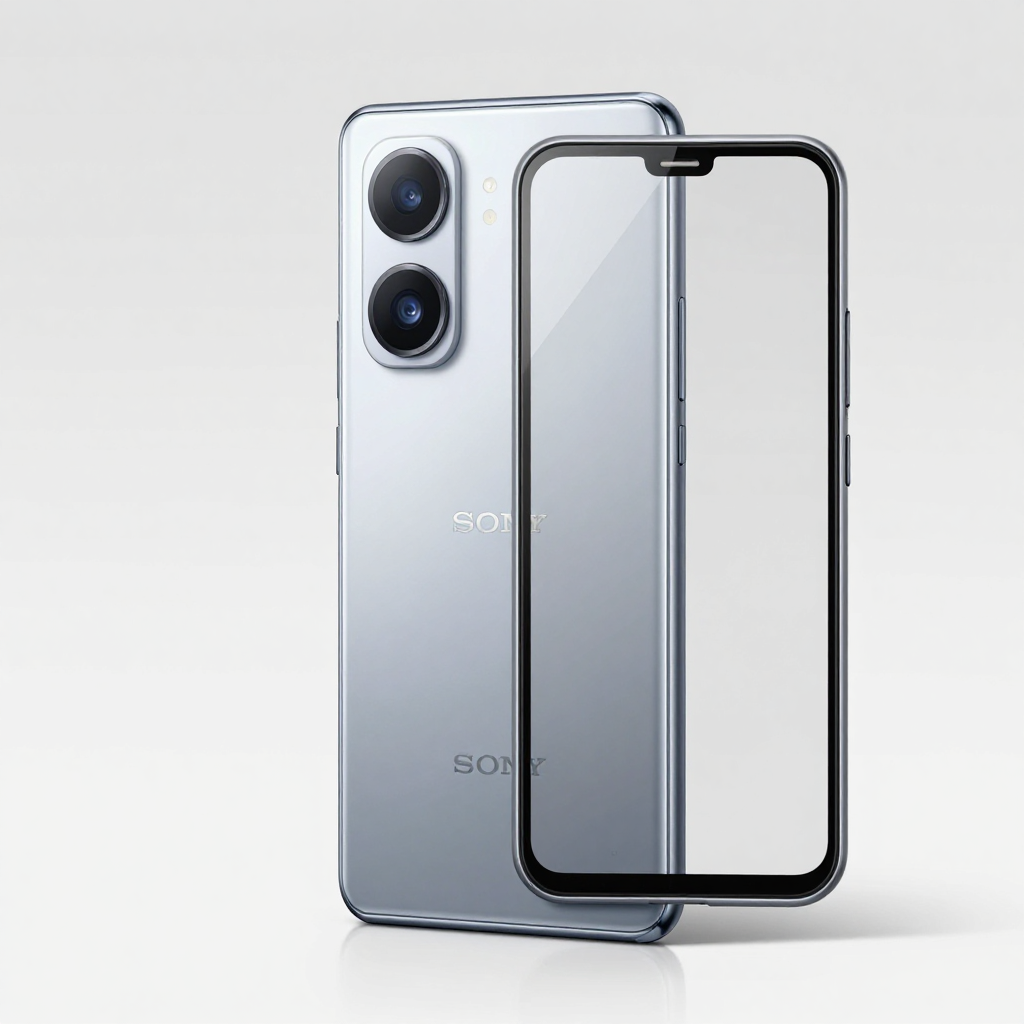 索尼Xperia 5 IV与Xperia 1 IV的侧面对比，展示小屏与大屏的设计差异