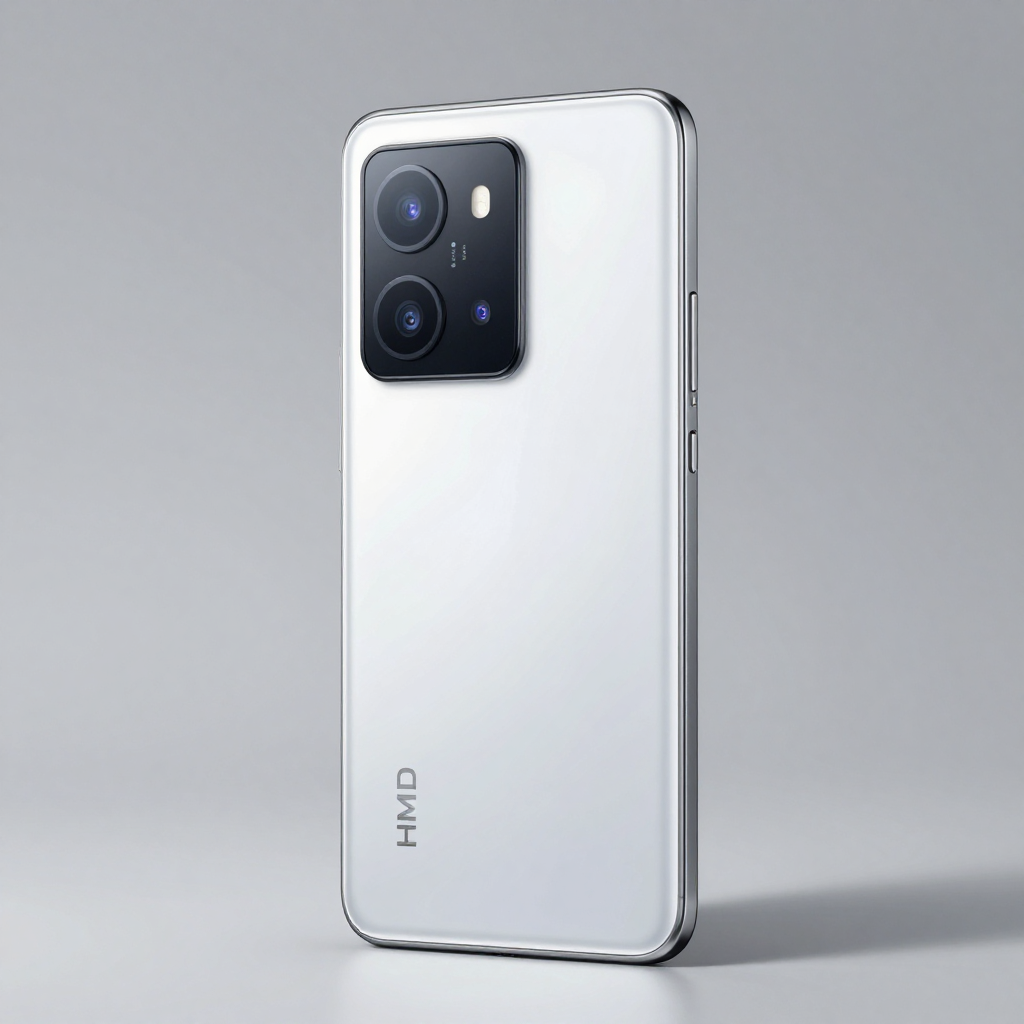 HMD Pro 5手机外观展示，简约设计风格