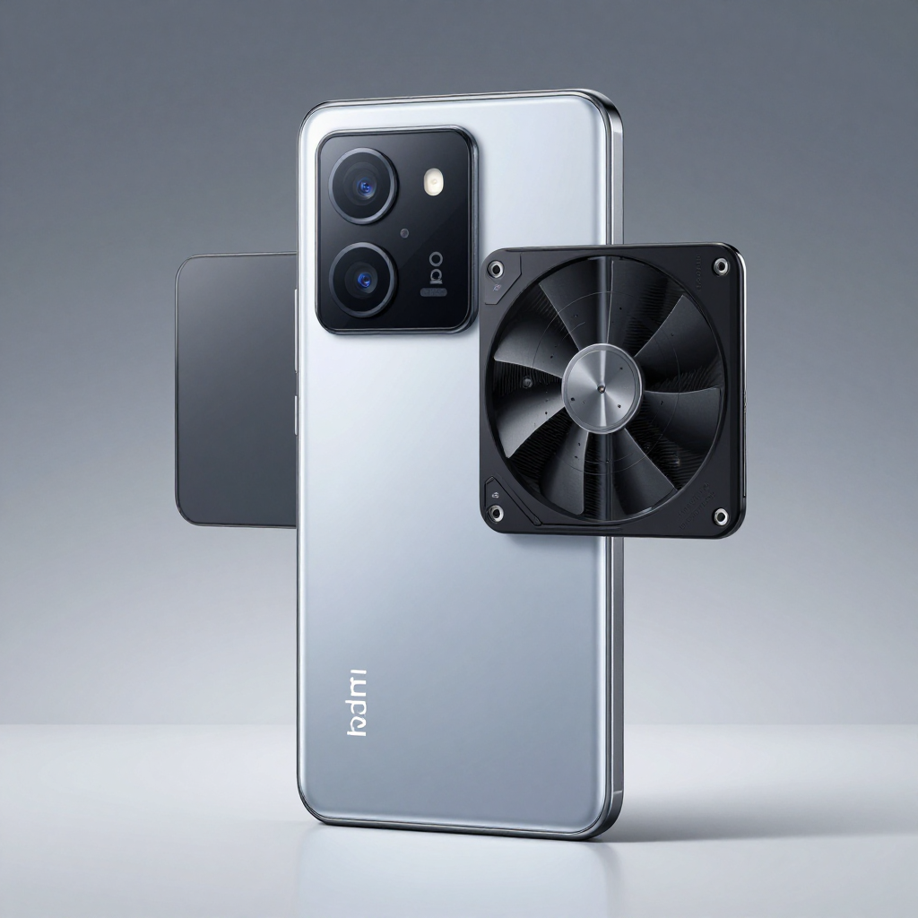 黑鲨 5 Pro 机械肩键特写，展示精密机械结构与电竞风格外观设计