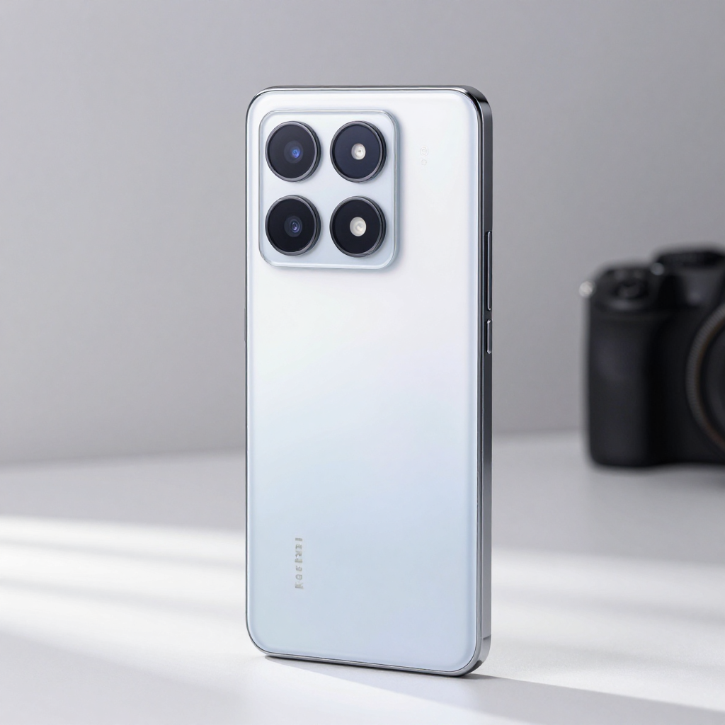 Redmi Note 14 Pro+ 外观展示，突出其轻薄机身和防水标识