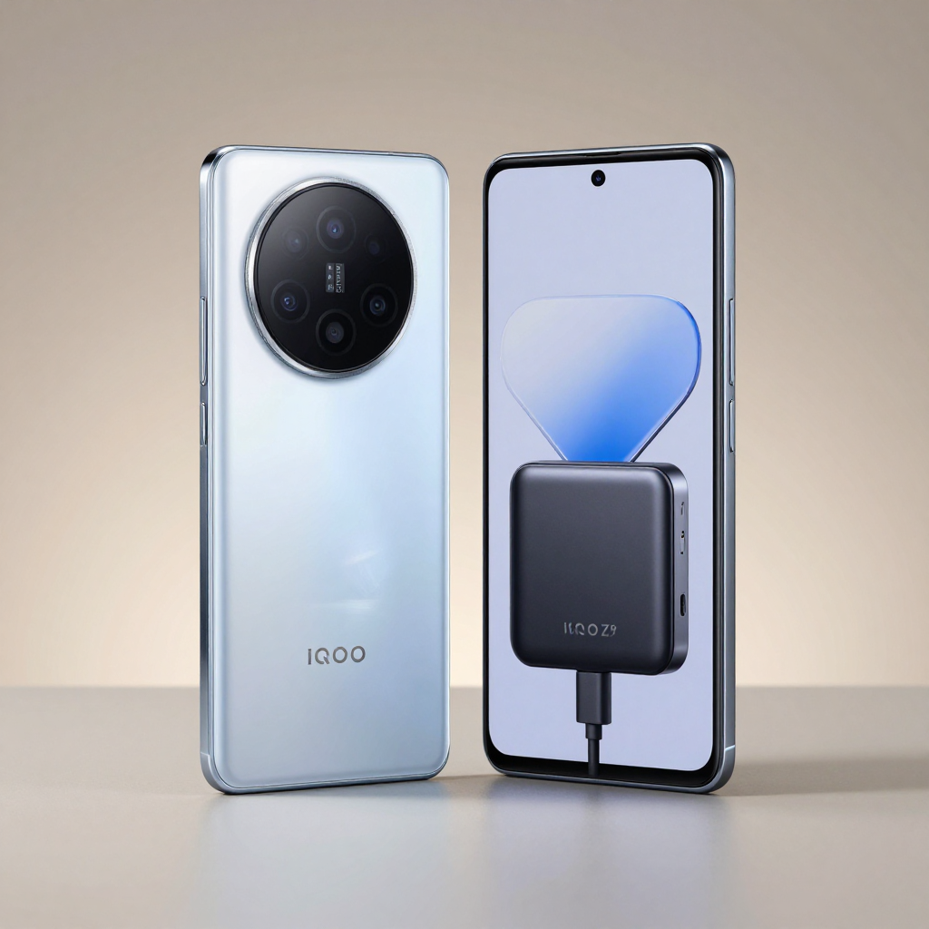 波导V20 Ultra与iQOO Z9 Turbo的实拍对比图，展示夜景与游戏性能