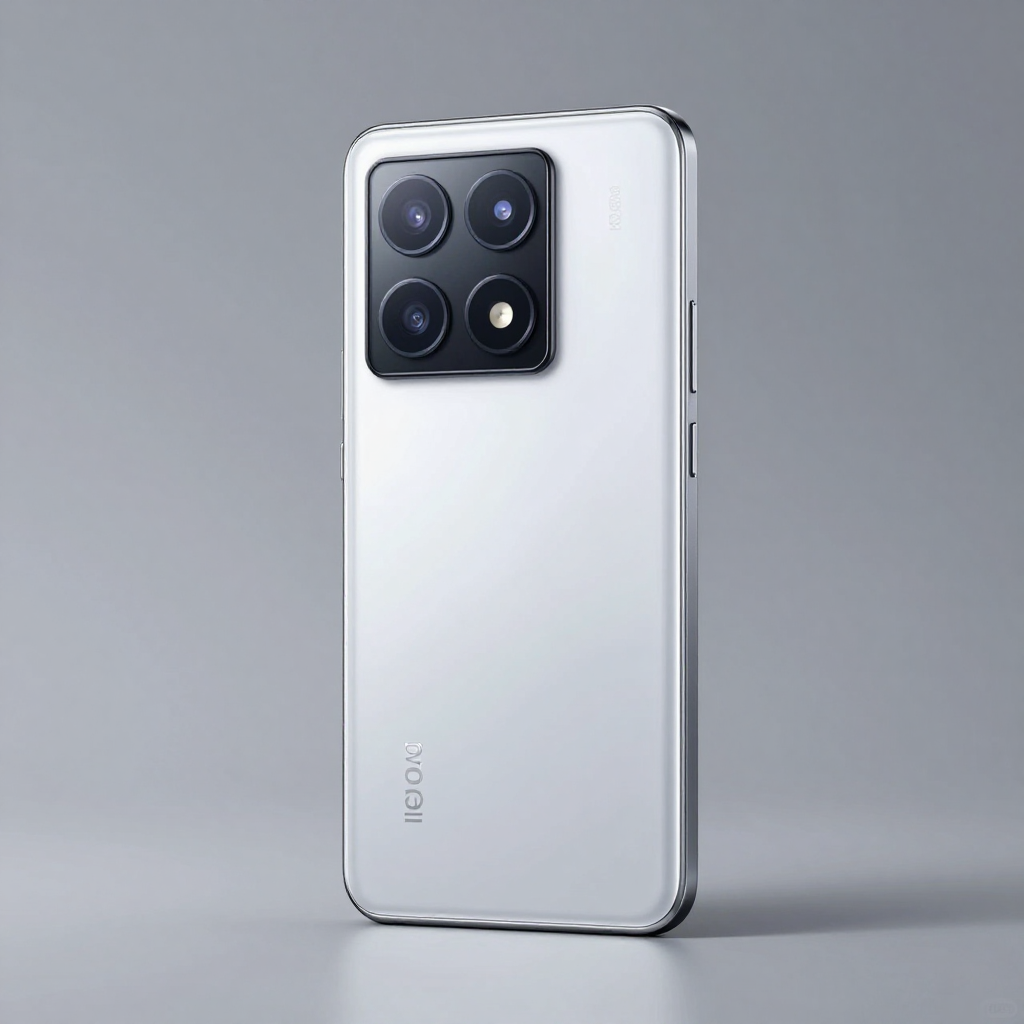 尼凯恩 X20 Pro 手机外观展示,突出其简约设计和直屏特性