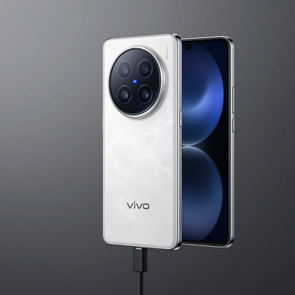 vivo X Fold3 折叠屏展开与轻薄设计展示