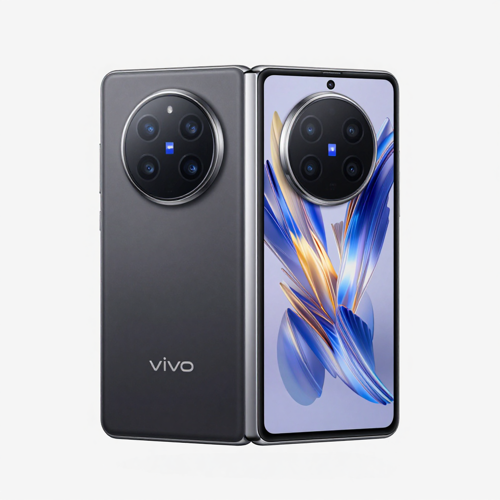 荣耀Magic V2与vivo X Fold3对比图，展示轻薄机身与影像模组细节