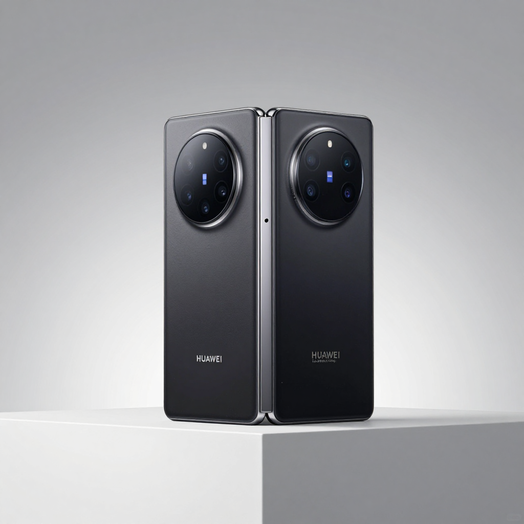 美图Meitu V26 Fold影像功能演示，展示AI算法生成的照片效果