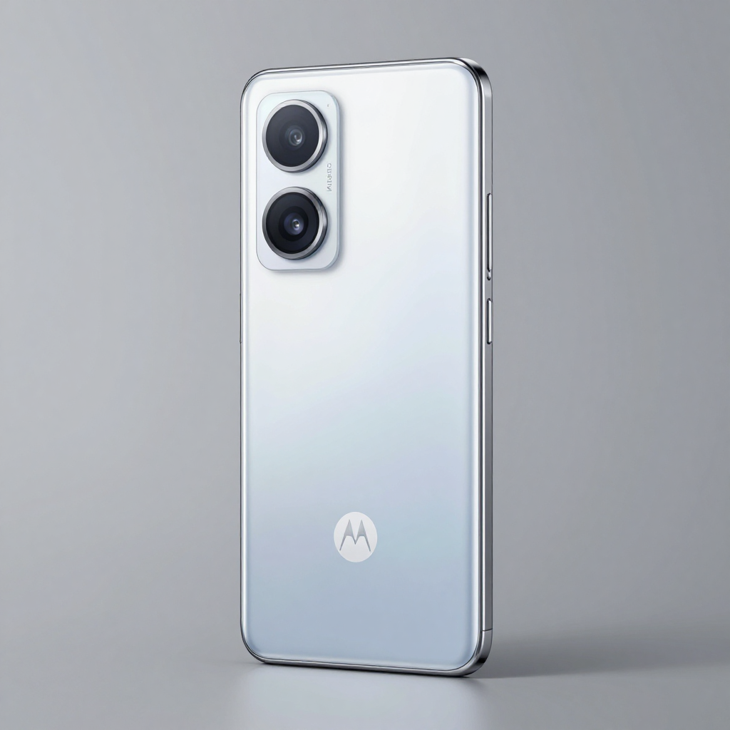 Moto Edge 50系列真机展示，突出轻薄机身与屏幕质感