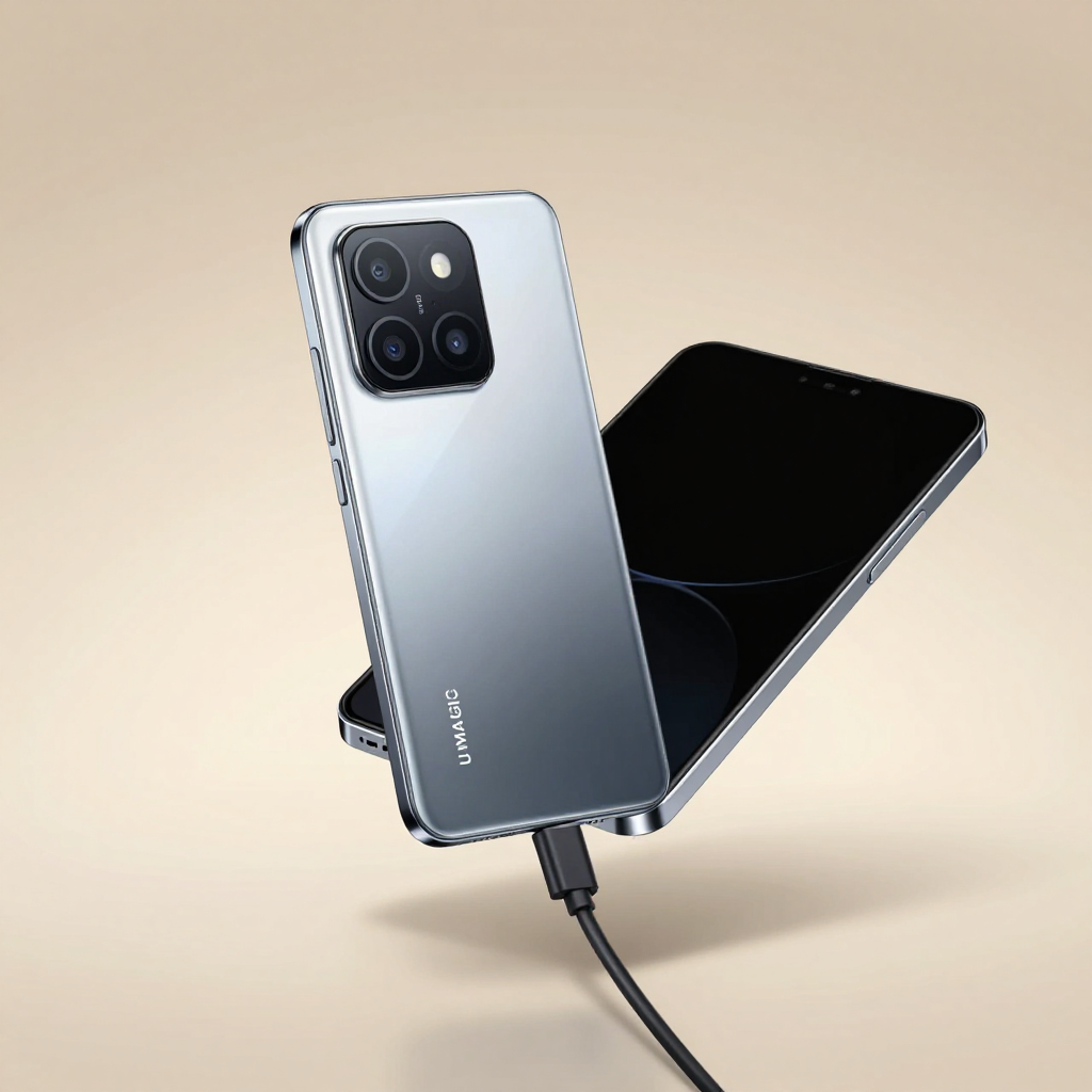 Redmi Note 13 Pro+ 与 U-MAGIC 优思 17 Pro 外观对比展示