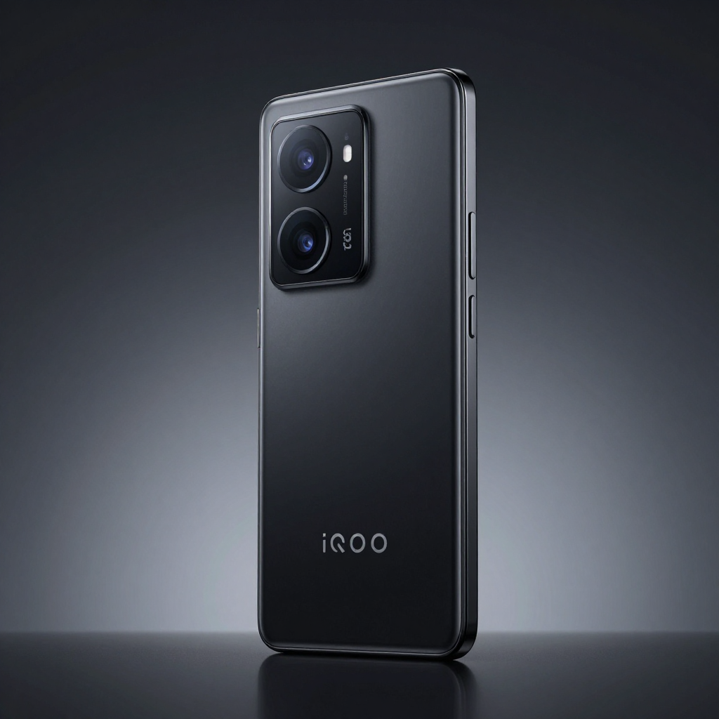 iQOO Neo系列手机展示，突出屏幕显示效果和电竞风格设计