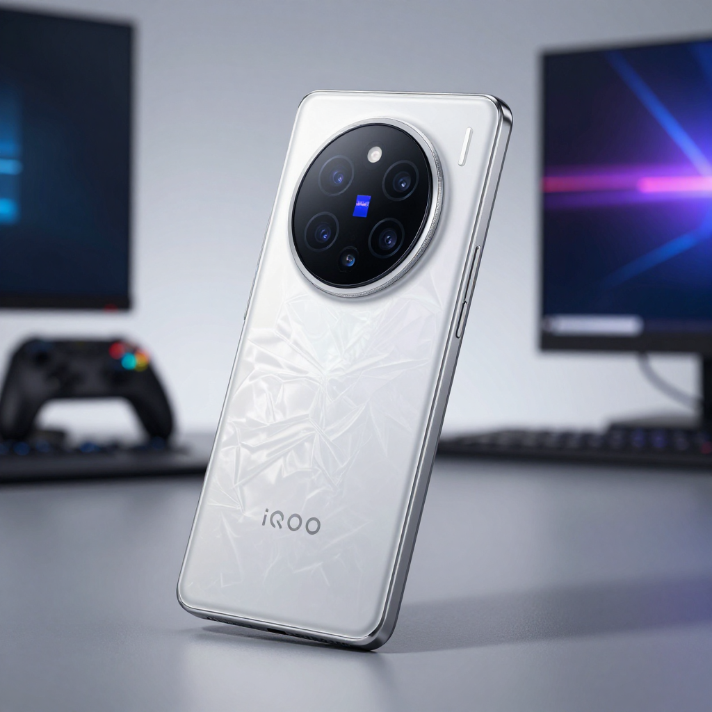 iQOO Neo系列手机与游戏场景对比图