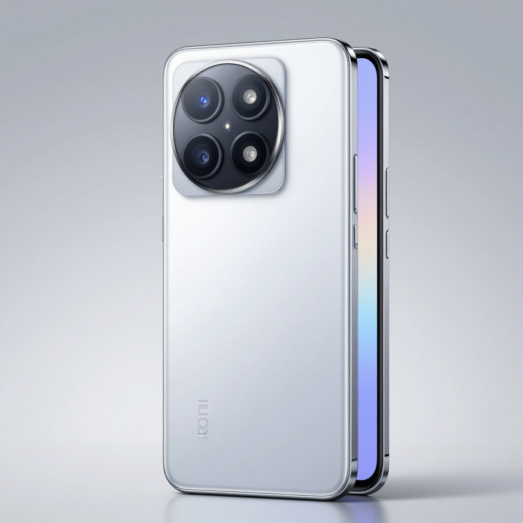 Redmi Note 13 Pro与多亲F24 Pro外观对比图，展示屏幕与机身设计