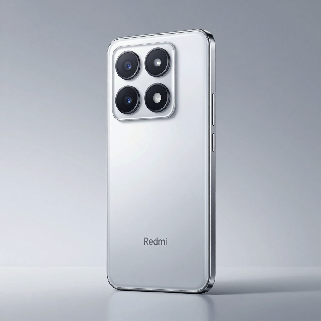 2026年红米中端手机系列全家福展示，包含Redmi K70 Ultra, Note 14 Pro+, Turbo 4等机型排列