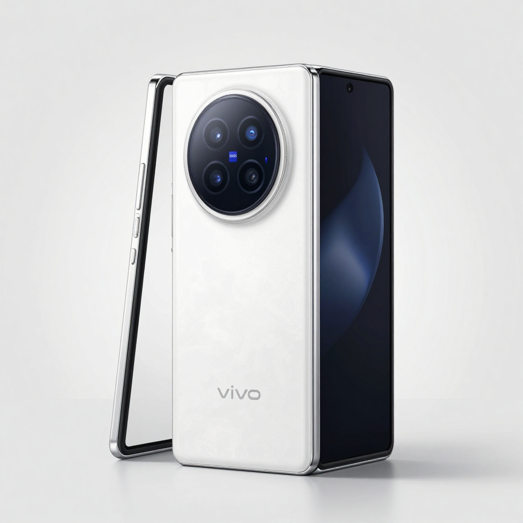 vivo X Fold3 轻薄机身展示图