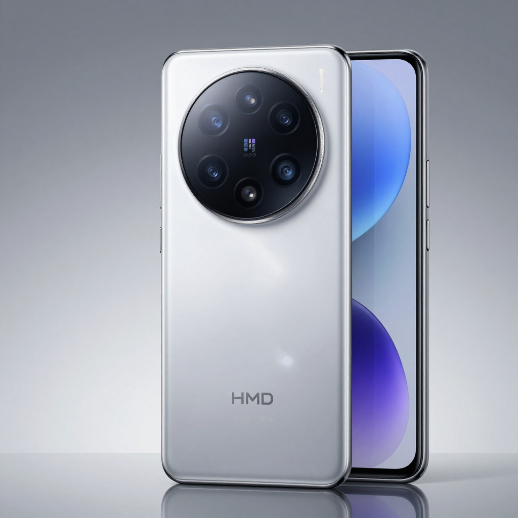 HMD X100 Ultra 内部散热结构与旗舰处理器特写