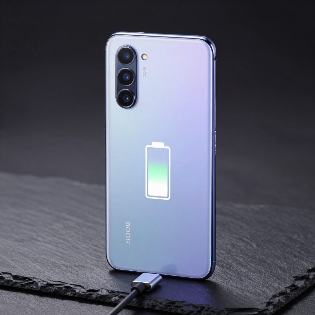 多款中端手机横向对比展示，包含Redmi、iQOO、一加和金立机型，背景为科技感深色渐变，突出屏幕显示效果