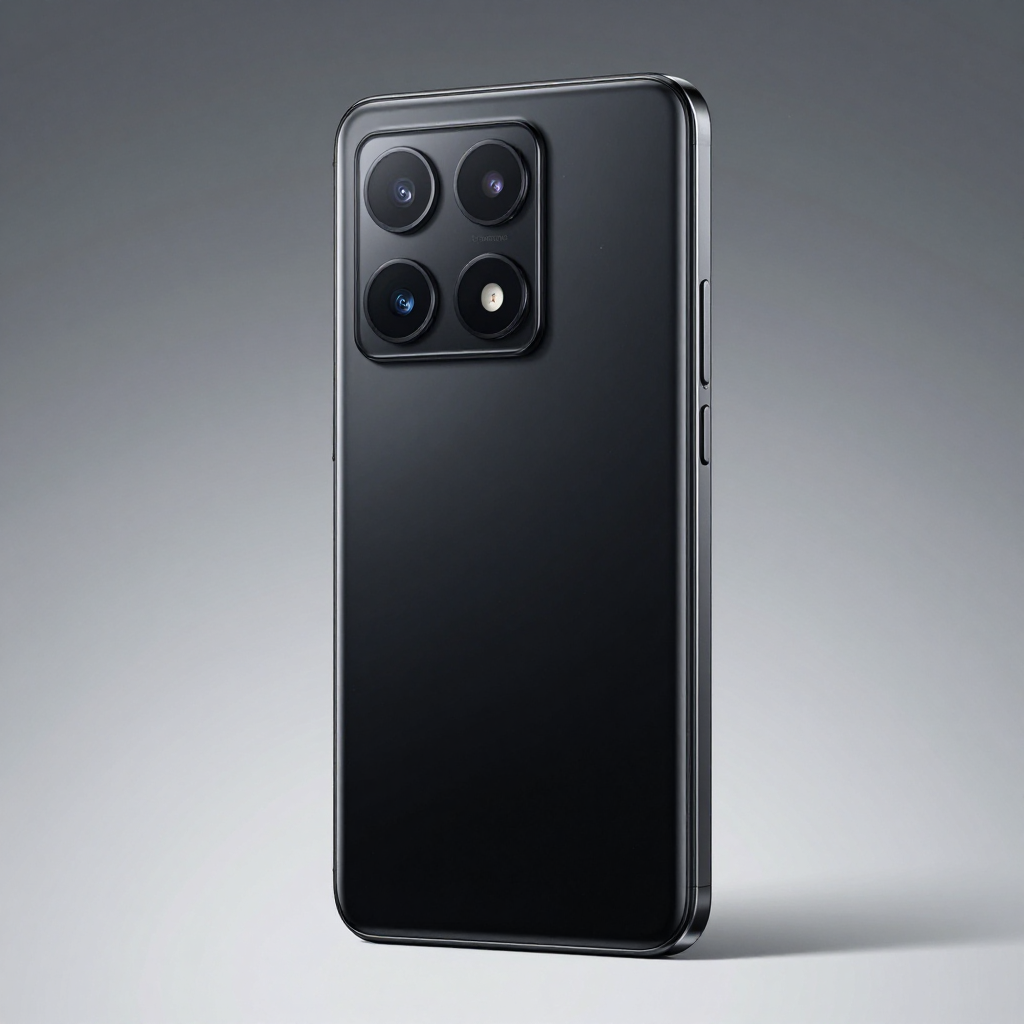 多款中端手机屏幕显示效果对比图，展示色彩鲜艳度和清晰度