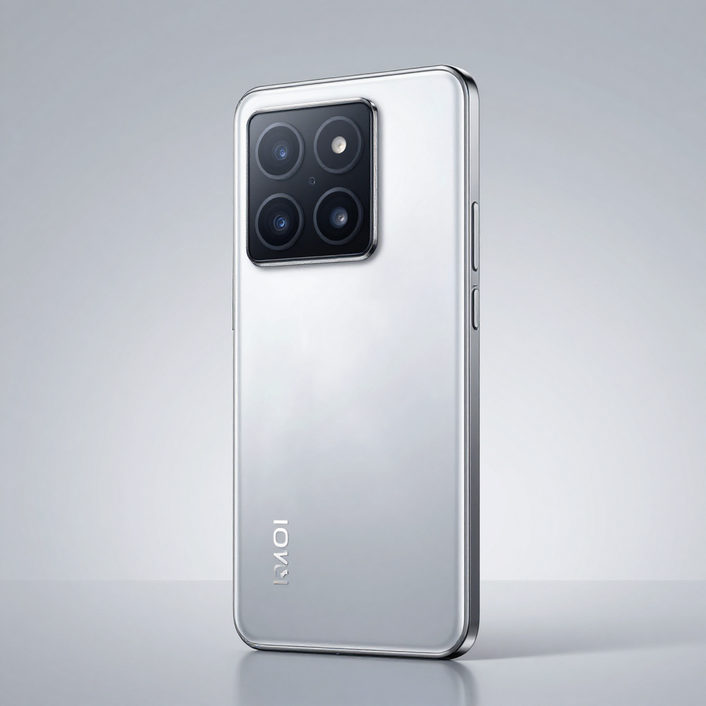 HMD Pro 5G手机外观展示，深色背景突出机身质感