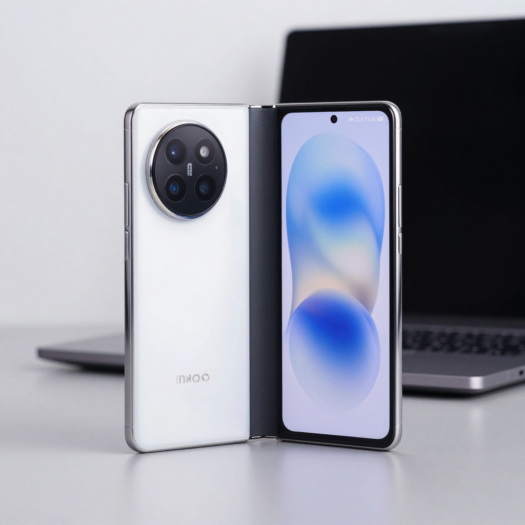 三星Galaxy Z Fold 6与vivo X Fold 3 Pro 对比展示，突出大屏办公与影像细节