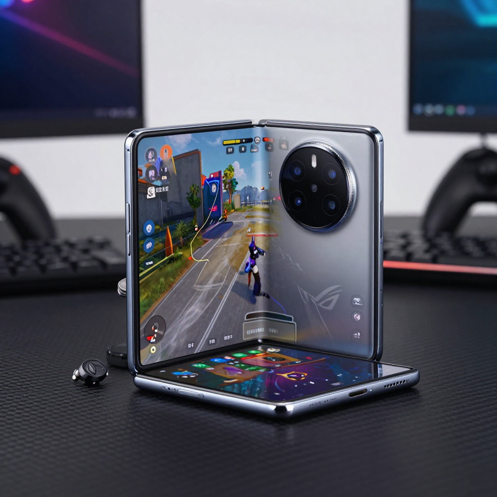 ROG 折叠屏游戏性能跑分与散热结构图
