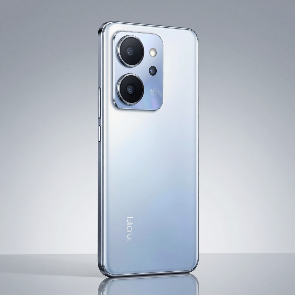 Redmi Note 13 Pro与iQOO Z8 外观对比展示，突出屏幕与机身设计