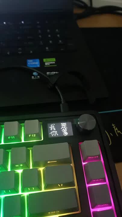 腹灵CMK75 黑面-黑莓正刻 冰川青轴 - 图片 3