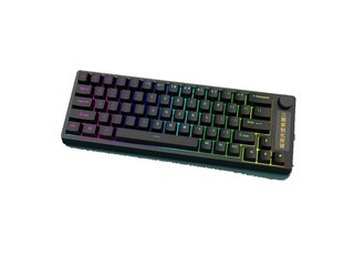 黑吉蛇DK67PRO三模机械键盘 黑轴 - 图片 4