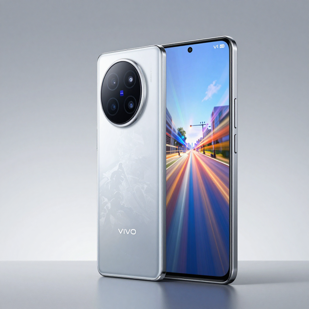 vivo中端手机性能与续航对比示意图