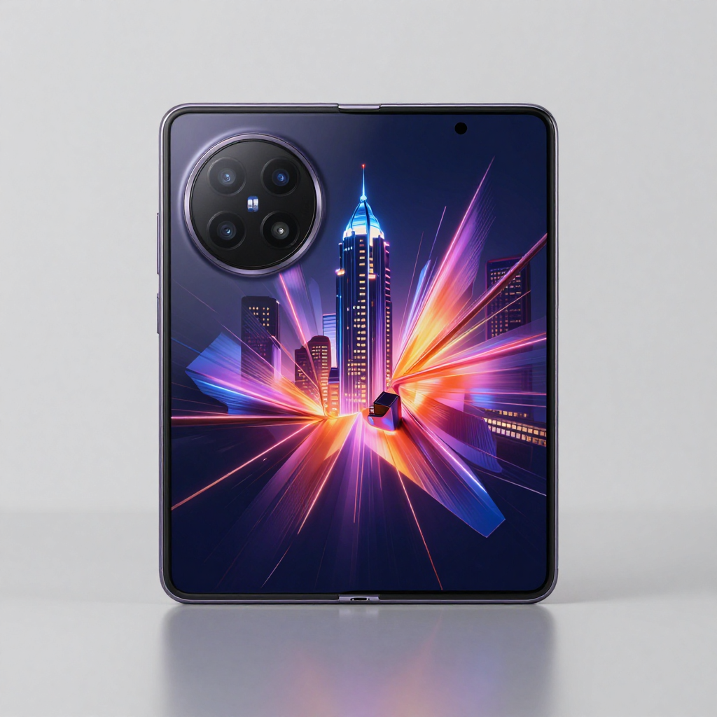 vivo X Fold3 Pro 展开状态展示大屏办公场景
