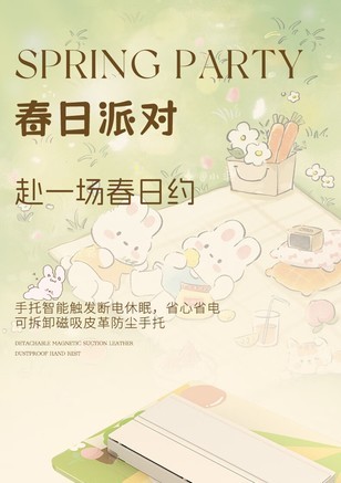 蝙蝠骑士BK75 春日派对 金属智能掌托 奶绿 幽蓝轴V2 - 图片 7