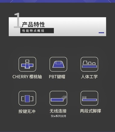 IKBC W200侧刻无线机械键盘 - 图片 6